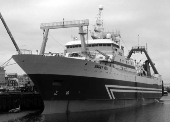 The Engey fishing vessel in Iceland
